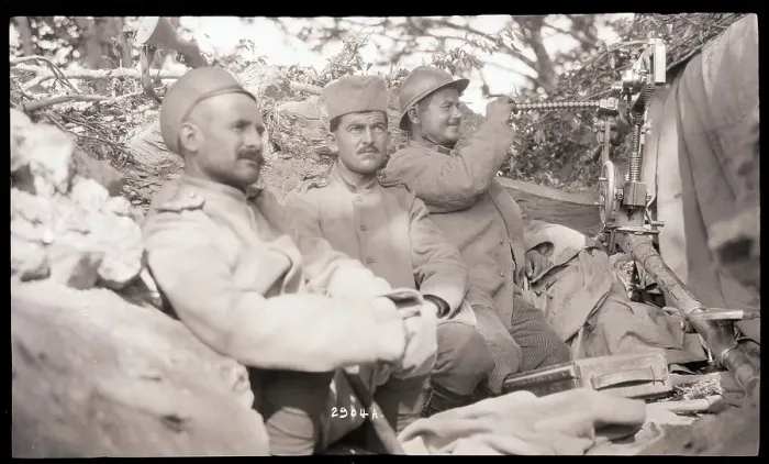 Framed Print : Serbian Soldiers Loading A Machine Gun Framed Print : Serbian Soldiers Loading A Machine Gun