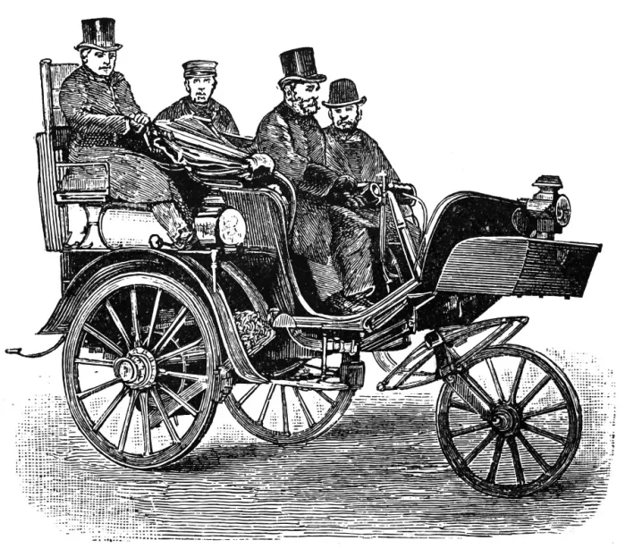 Framed Print : Serpollets steam carriage Framed Print : Serpollets steam carriage
