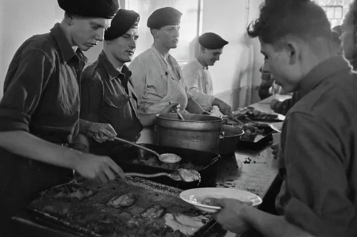 Framed Print : Service Canteen