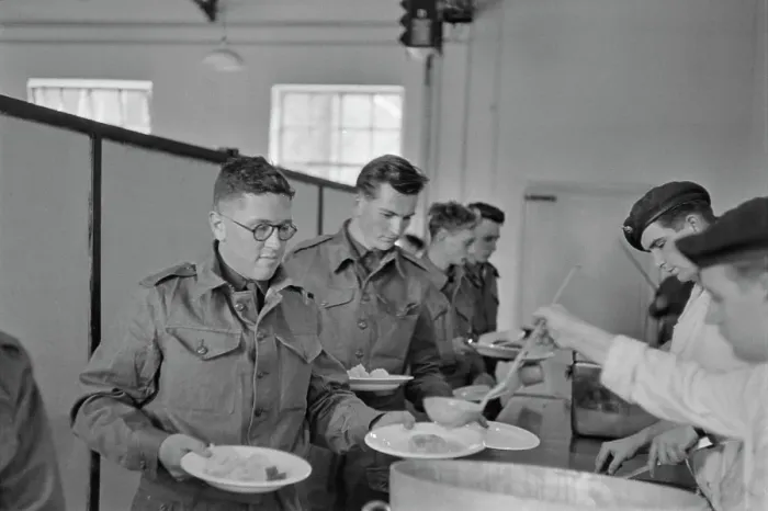 Framed Print : Service Canteen