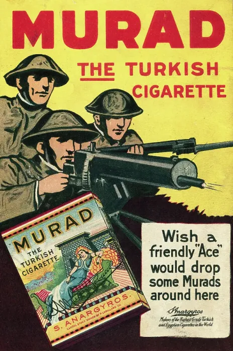 Framed Print : Servicemen Advertising Murad Cigarettes Framed Print : Servicemen Advertising Murad Cigarettes