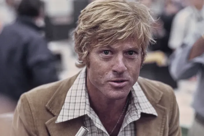 Framed Print : On The Set Of All The President's Men Framed Print : On The Set Of All The President's Men
