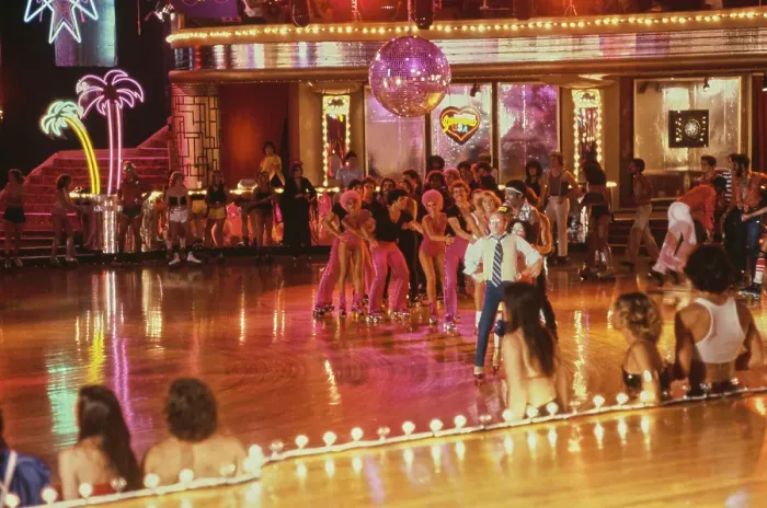 Framed Print : On The Set Of Skatetown, U.S.A Framed Print : On The Set Of Skatetown, U.S.A