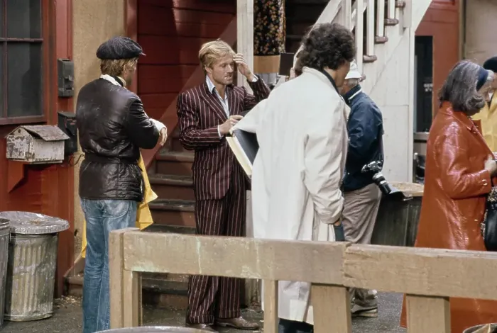 Framed Print : On The Set Of The Sting Framed Print : On The Set Of The Sting