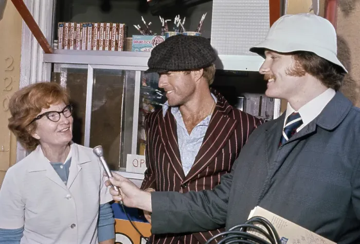 Framed Print : On The Set Of The Sting Framed Print : On The Set Of The Sting