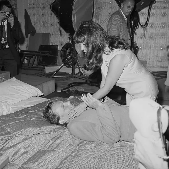 Framed Print : On the Set of Who's Afraid of Virginia Woolf? Framed Print : On the Set of Who's Afraid of Virginia Woolf?