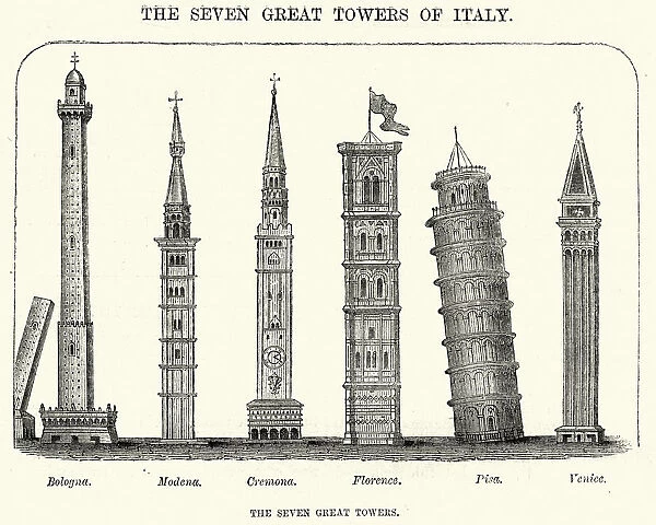 Seven Great Towers of Italy