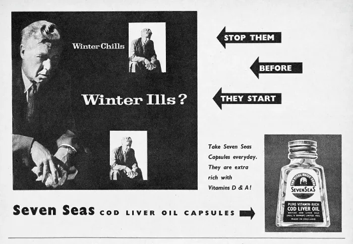 Framed Print : Seven Seas Cod Liver Oil Framed Print : Seven Seas Cod Liver Oil