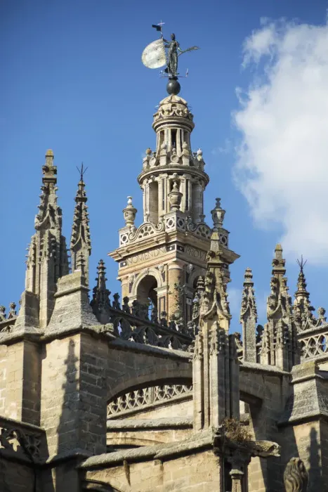 Framed Print : Seville Cathedral, the third largest church in the world