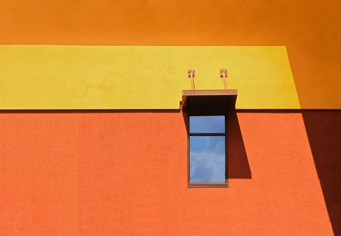 Framed Print : Shadowed Window