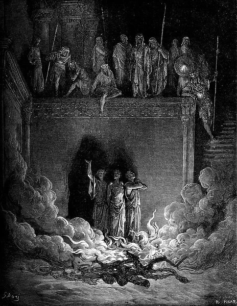 Shadrach Meshach and Abednego in the Fiery Furnace