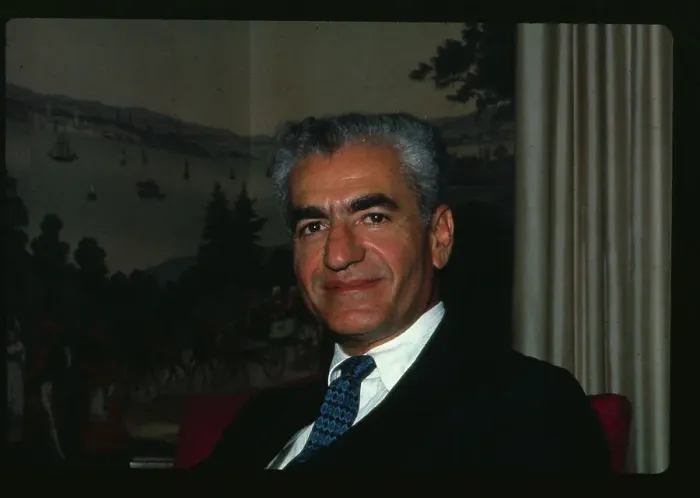 Framed Print : Shah of Iran Visiting New York Framed Print : Shah of Iran Visiting New York