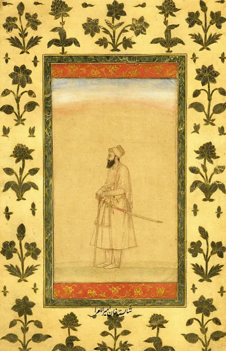 Framed Print : Sha'istah Khanson of Abu`l Hassán Asaf Khan Framed Print : Sha'istah Khanson of Abu`l Hassán Asaf Khan