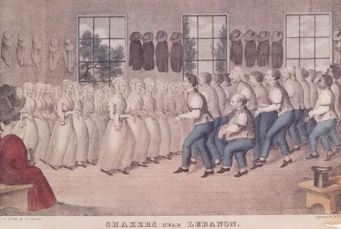 Framed Print : Shakers Near Lebanon Framed Print : Shakers Near Lebanon