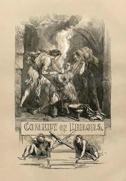 Shakespeare, The Comedy of Errors; Engraving