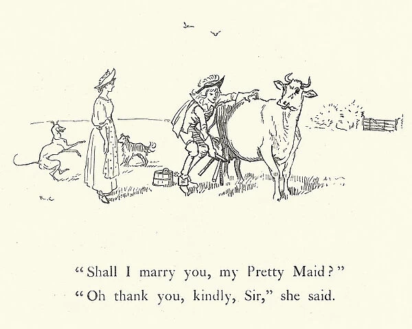 Shall I marry you, my Pretty Maid, Nursery Rhyme