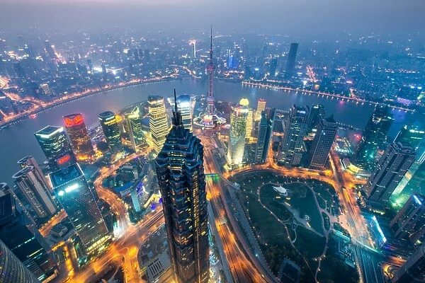 Shanghai from the top