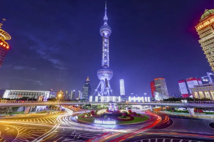 Framed Print : Shanghai Landmark - Oriental Pearl Tower Framed Print : Shanghai Landmark - Oriental Pearl Tower