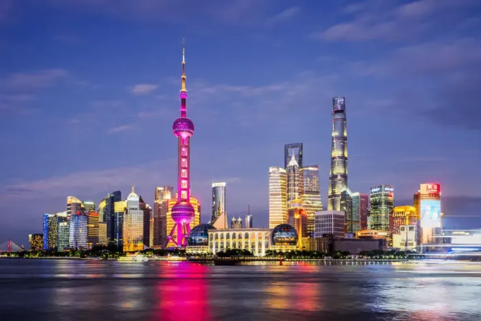 Framed Print : Shanghai Skyline - Lujiazui, Pudong Framed Print : Shanghai Skyline - Lujiazui, Pudong