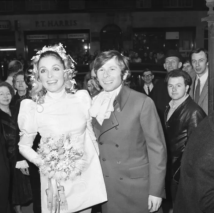 Framed Print : Sharon Tate and Roman Polanski Framed Print : Sharon Tate and Roman Polanski