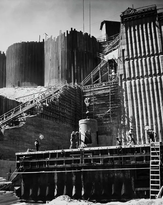 Framed Print : Shasta Dam Construction Framed Print : Shasta Dam Construction