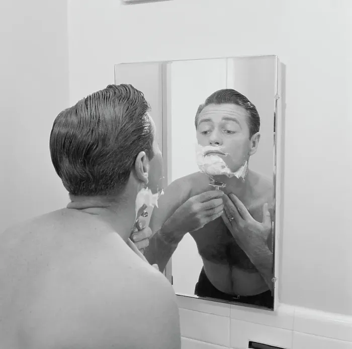 Framed Print : Shaving Cream Framed Print : Shaving Cream