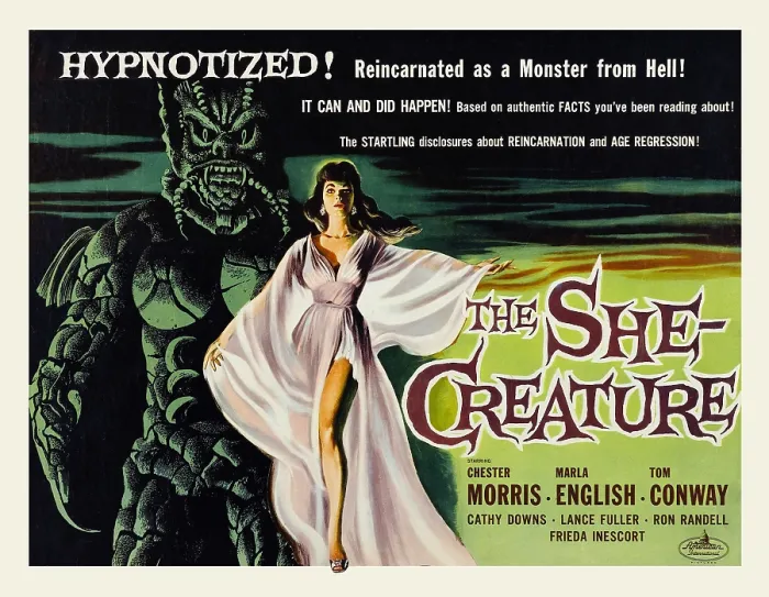 Framed Print : The She-Creature Framed Print : The She-Creature