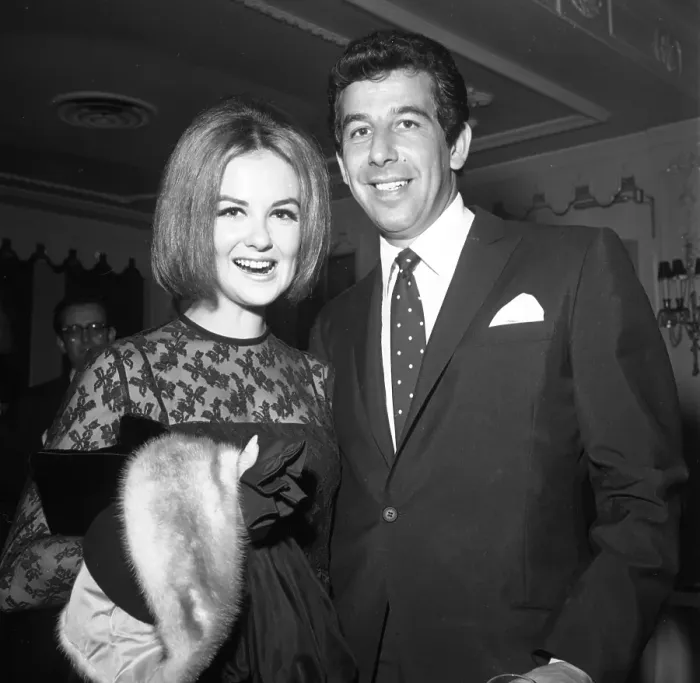 Framed Print : Shelley Fabares And Lou Adler At An Event Framed Print : Shelley Fabares And Lou Adler At An Event