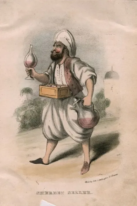 Framed Print : Sherbet Seller Framed Print : Sherbet Seller