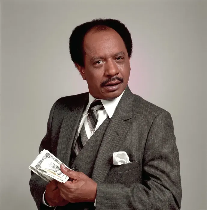 Framed Print : Sherman Hemsley Portrait Framed Print : Sherman Hemsley Portrait