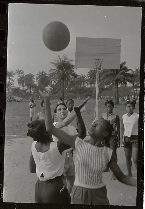 Framed Print : Sherman Rosenberg Playing Basketball Game Framed Print : Sherman Rosenberg Playing Basketball Game