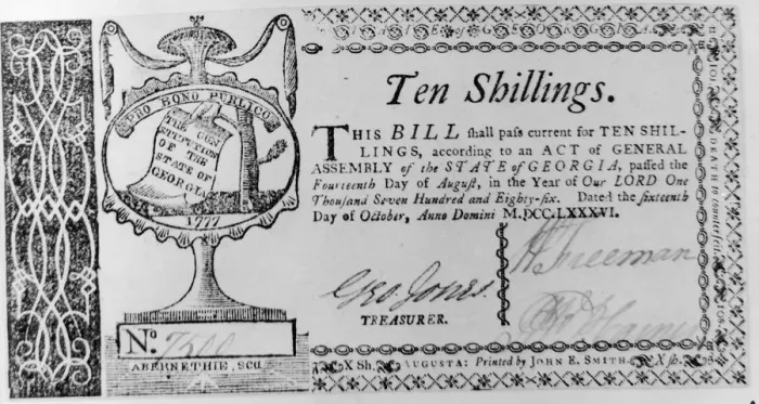 Framed Print : Ten Shillings Framed Print : Ten Shillings