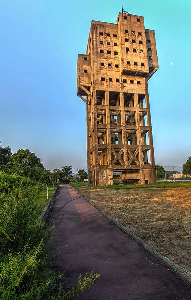 The Shime Mine Tower at Sunrise