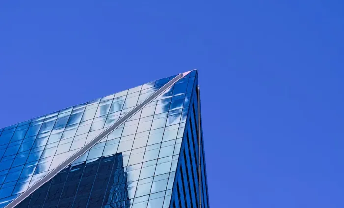 Framed Print : Shiny Glass Skyline Framed Print : Shiny Glass Skyline