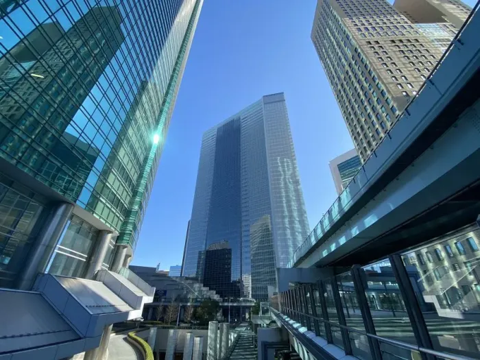 Framed Print : Shiodome Skyscrapers, Tokyo, Japan Framed Print : Shiodome Skyscrapers, Tokyo, Japan