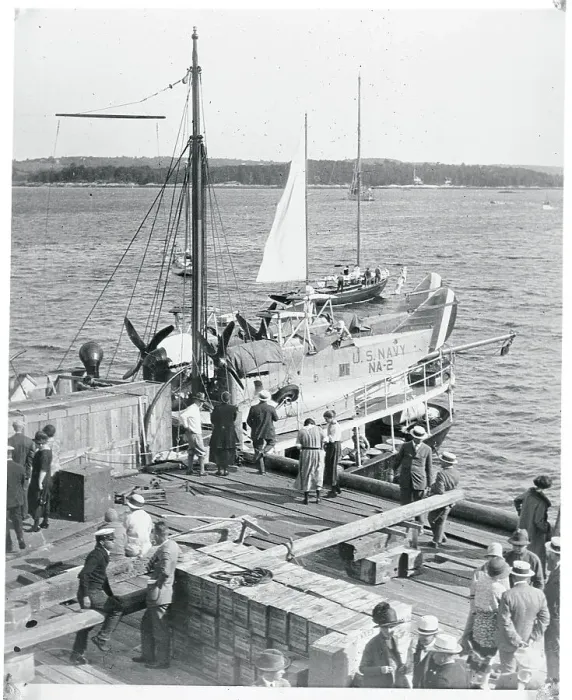 Framed Print : Ship Crew Preparing Airplanes for Use Framed Print : Ship Crew Preparing Airplanes for Use