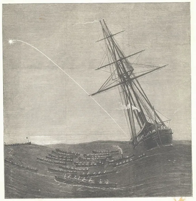 Framed Print : Ship and Small Vessels in the Ocean Framed Print : Ship and Small Vessels in the Ocean