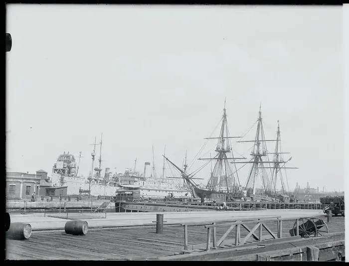 Framed Print : Ships Resting In The Harbor Framed Print : Ships Resting In The Harbor