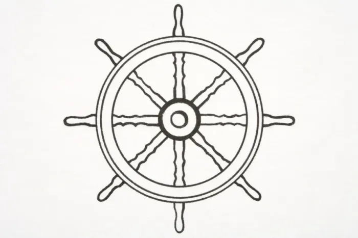 Framed Print : Ships wheel Framed Print : Ships wheel