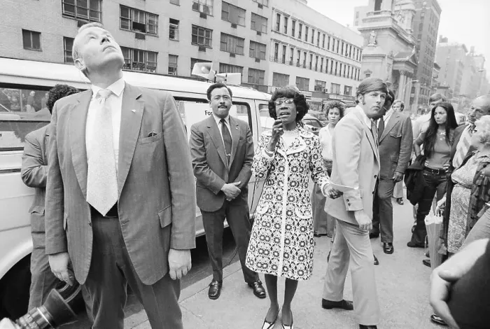 Framed Print : Shirley Chisholm Addressing New York Citizens Framed Print : Shirley Chisholm Addressing New York Citizens