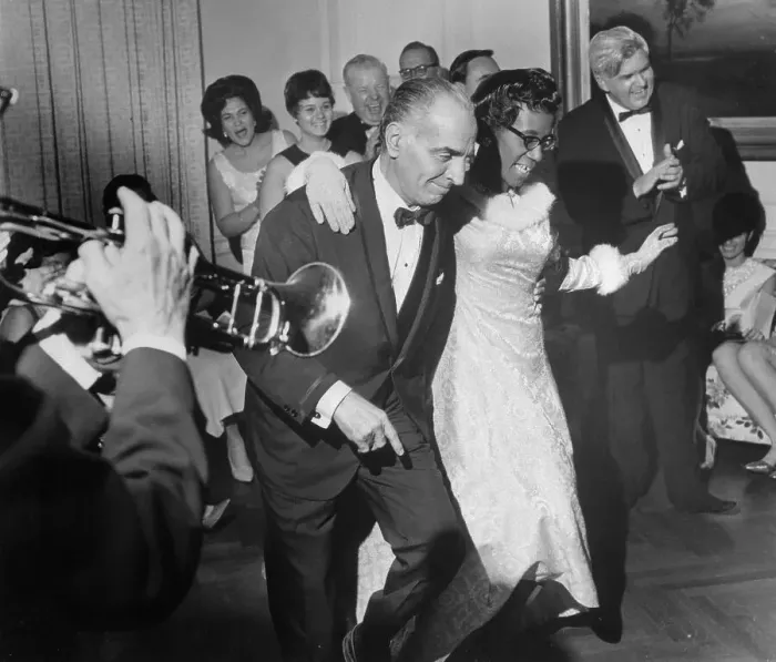 Framed Print : Shirley Chisholm and Anthony Travia Dancing at Party Framed Print : Shirley Chisholm and Anthony Travia Dancing at Party