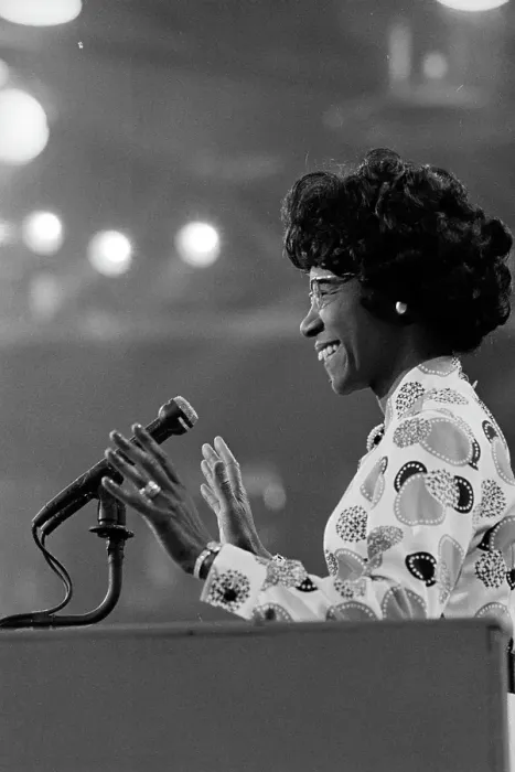 Framed Print : Shirley Chisholm At The Democratic National Convention Framed Print : Shirley Chisholm At The Democratic National Convention