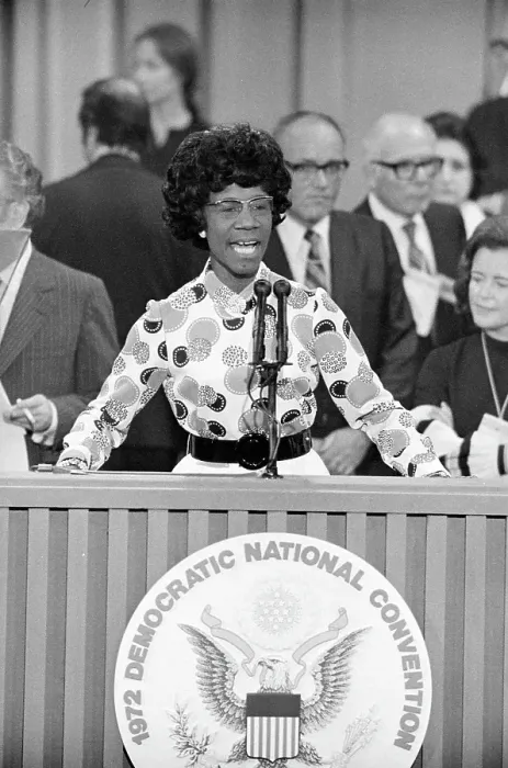 Framed Print : Shirley Chisholm At The Democratic National Convention Framed Print : Shirley Chisholm At The Democratic National Convention