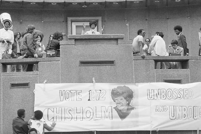 Framed Print : Shirley Chisholm Giving a Speech Framed Print : Shirley Chisholm Giving a Speech