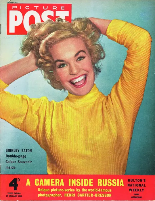 Framed Print : Shirley Eaton Framed Print : Shirley Eaton