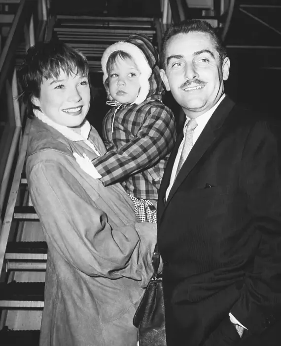 Framed Print : Shirley MacLaine And Family Framed Print : Shirley MacLaine And Family