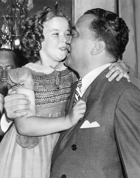 Framed Print : Shirley Temple With J. Edgar Hoover Framed Print : Shirley Temple With J. Edgar Hoover