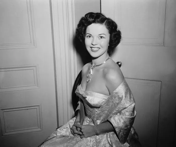 Framed Print : Shirley Temple Modeling Pear Shaped Diamond Framed Print : Shirley Temple Modeling Pear Shaped Diamond