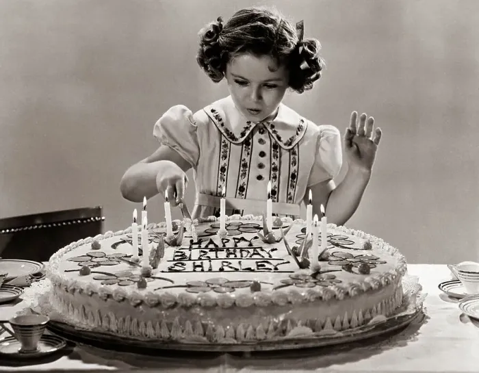 Framed Print : Shirley Temple on Her Ninth Birthday