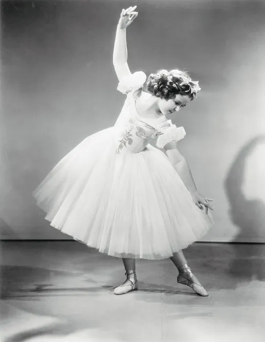 Framed Print : Shirley Temple Performing Ballet Framed Print : Shirley Temple Performing Ballet